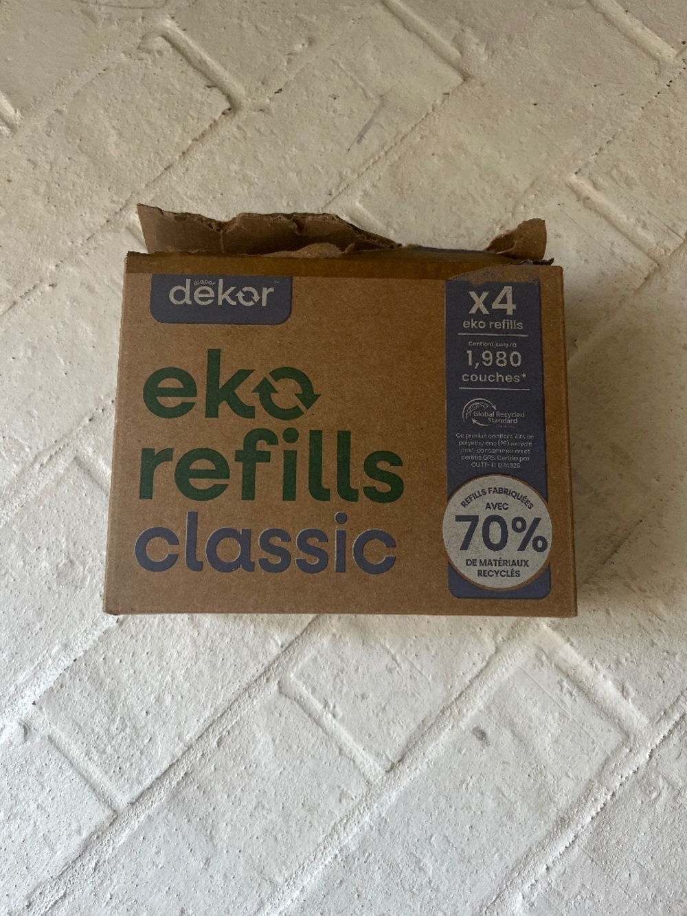 Dekor eko refills classic 4-pack